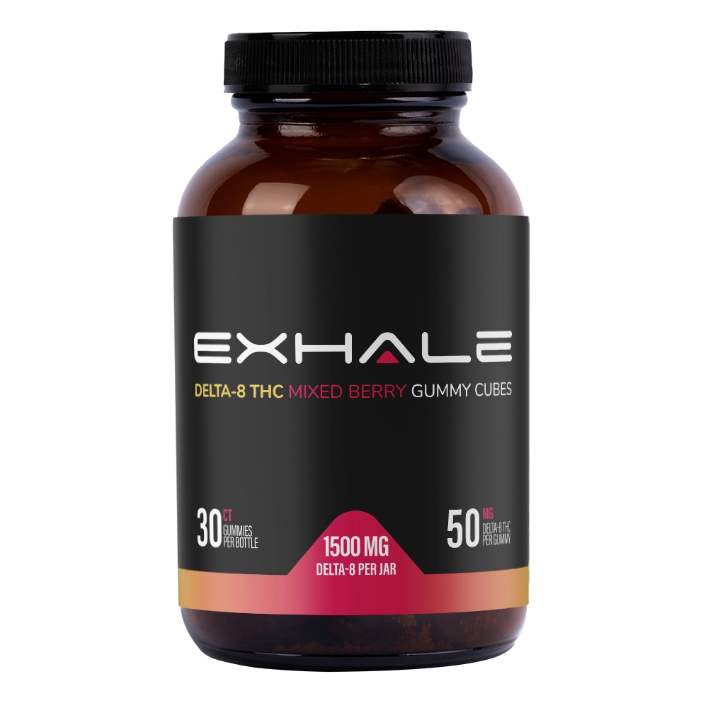 D8 Gummies - Mixed Berry - 50mg