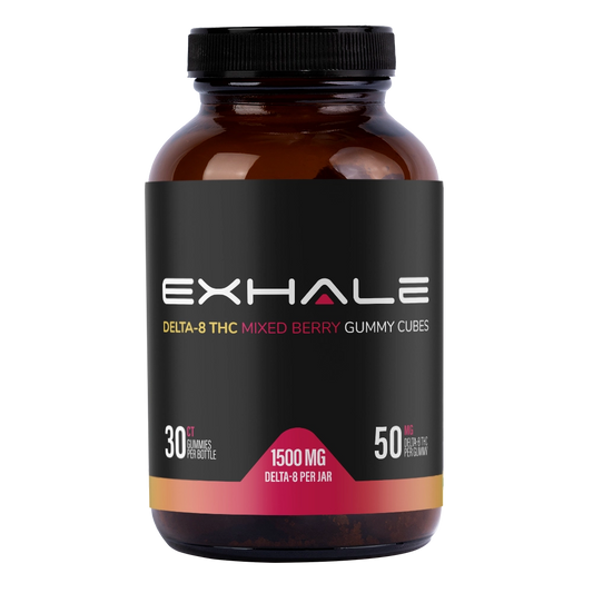 D8 Gummies - Mixed Berry - 50mg